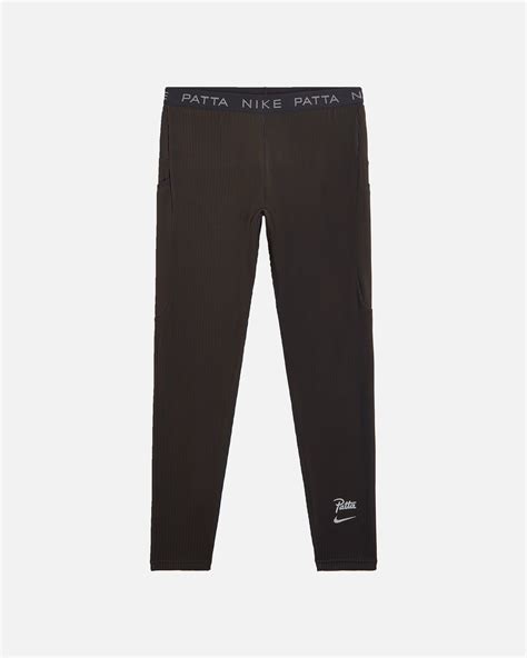 Nike x Patta Running Team Leggings (Black/Deep Royal Blue).